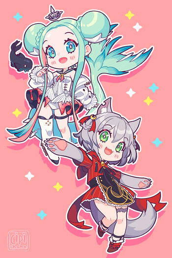 Chibi Sumi and Naki - PRISM Project